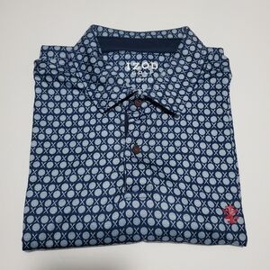 Izod Golf Blue Shirt Size L